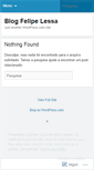 Mobile Screenshot of lessafelipe.wordpress.com