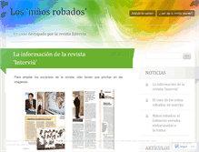 Tablet Screenshot of menoresrobados.wordpress.com