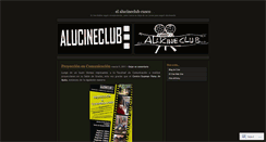 Desktop Screenshot of alucineclubcusco.wordpress.com