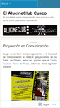 Mobile Screenshot of alucineclubcusco.wordpress.com