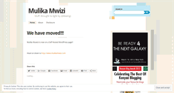 Desktop Screenshot of mulikamwizi.wordpress.com
