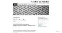 Desktop Screenshot of contostraduzidos.wordpress.com