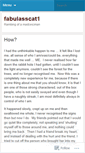Mobile Screenshot of fabulasscat1.wordpress.com