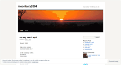 Desktop Screenshot of moonfairy2004.wordpress.com