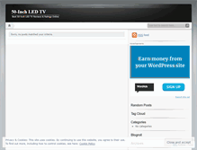 Tablet Screenshot of 50inchledtv.wordpress.com