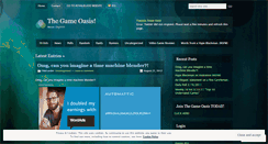 Desktop Screenshot of gameoasis.wordpress.com