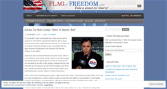 Desktop Screenshot of flagoffreedom.wordpress.com