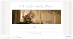 Desktop Screenshot of njcatlovers.wordpress.com