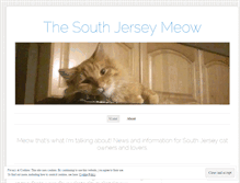 Tablet Screenshot of njcatlovers.wordpress.com