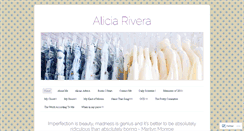 Desktop Screenshot of aliciariverahotz.wordpress.com