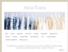 Tablet Screenshot of aliciariverahotz.wordpress.com
