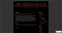 Desktop Screenshot of deadofnightmovie.wordpress.com