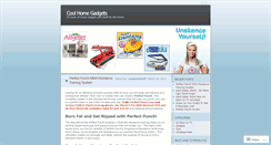 Desktop Screenshot of coolhomegadgets.wordpress.com