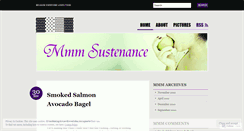 Desktop Screenshot of mmmsustenance.wordpress.com