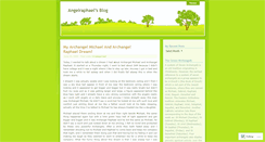 Desktop Screenshot of angelraphael.wordpress.com