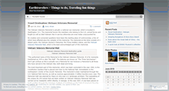 Desktop Screenshot of earthtravelers.wordpress.com