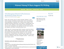 Tablet Screenshot of bayuanggaran.wordpress.com