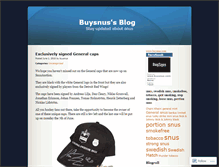 Tablet Screenshot of buysnus.wordpress.com