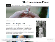Tablet Screenshot of honeymoonphase.wordpress.com
