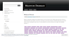 Desktop Screenshot of medyumderman.wordpress.com