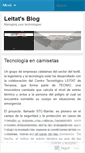 Mobile Screenshot of leitat.wordpress.com