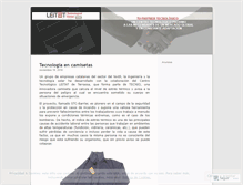 Tablet Screenshot of leitat.wordpress.com