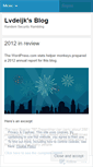 Mobile Screenshot of lvdeijk.wordpress.com