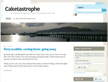 Tablet Screenshot of caketastrophe.wordpress.com