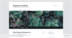 Desktop Screenshot of engineersoutlook.wordpress.com
