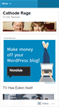 Mobile Screenshot of cathoderage.wordpress.com
