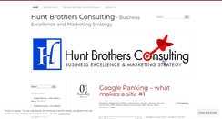 Desktop Screenshot of huntconsultingdfw.wordpress.com