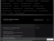 Tablet Screenshot of makeupartbycarmelle.wordpress.com