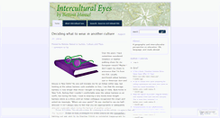 Desktop Screenshot of interculturaleyes.wordpress.com