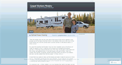 Desktop Screenshot of gospelworkers.wordpress.com