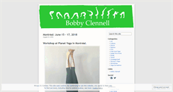 Desktop Screenshot of bobbyclennell.wordpress.com