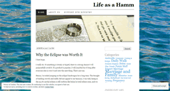 Desktop Screenshot of lifeasahamm.wordpress.com