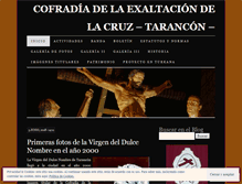 Tablet Screenshot of exaltaciontarancon.wordpress.com