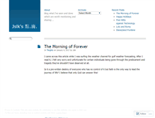 Tablet Screenshot of jslk.wordpress.com