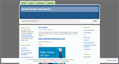 Desktop Screenshot of pixelbugs.wordpress.com