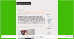Desktop Screenshot of jennyyyyylovesu.wordpress.com
