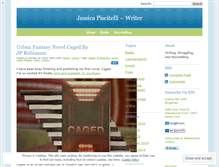Tablet Screenshot of jessicapiwriting.wordpress.com