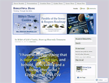 Tablet Screenshot of bibleopia.wordpress.com
