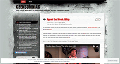 Desktop Screenshot of geeksomniac.wordpress.com