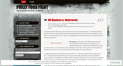 Desktop Screenshot of phillyfoodfight.wordpress.com