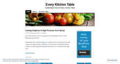 Desktop Screenshot of everytable.wordpress.com