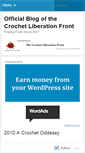 Mobile Screenshot of crochetliberationfront.wordpress.com