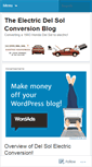 Mobile Screenshot of delsolectric.wordpress.com