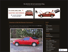Tablet Screenshot of delsolectric.wordpress.com