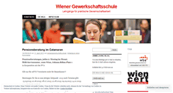 Desktop Screenshot of gewerkschaftsschule.wordpress.com