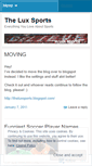 Mobile Screenshot of luxsports.wordpress.com